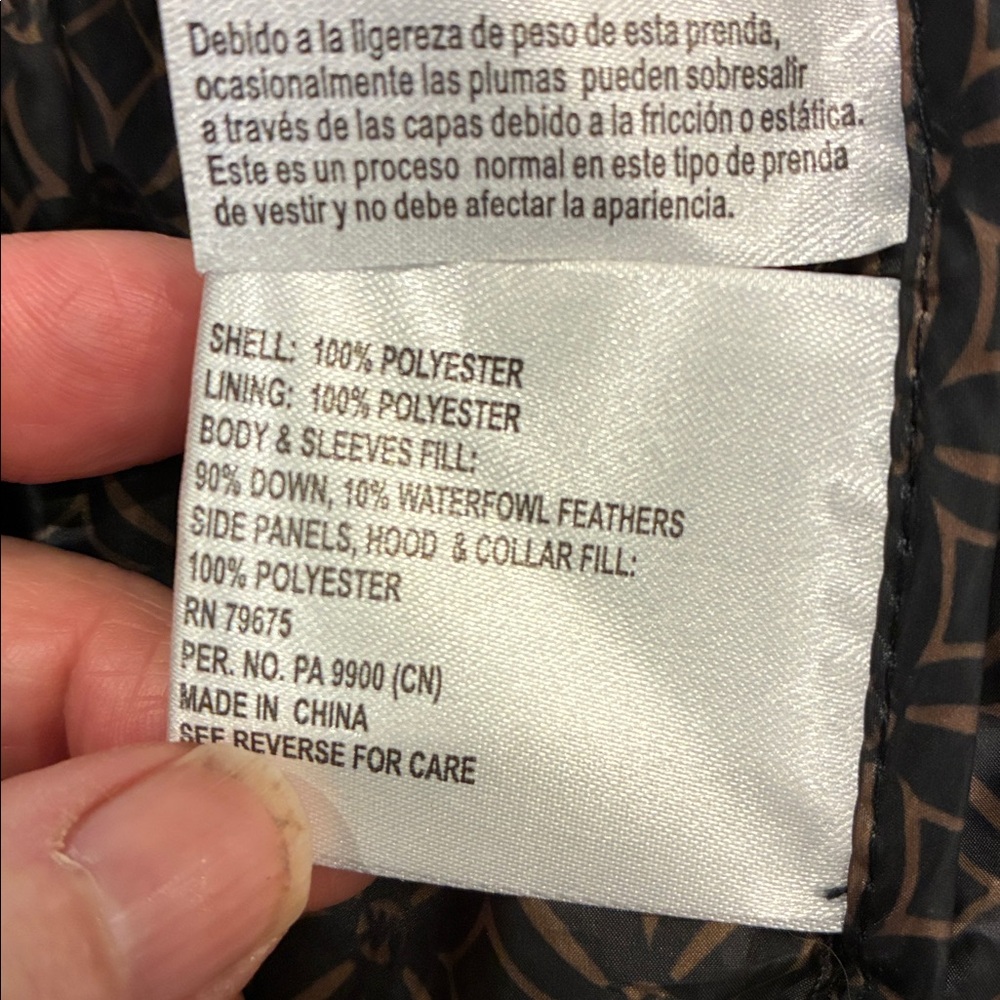 Michael Kors Packable Down Jacket 2X - image 9